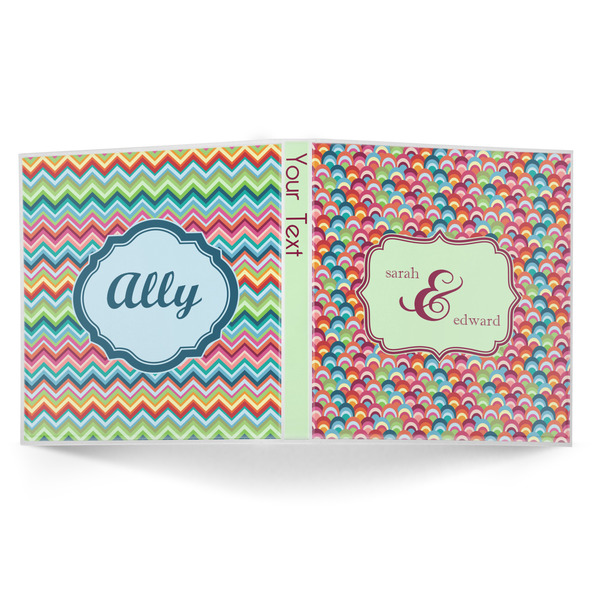 Retro Fishscales 3-Ring Binder Approval- 1in