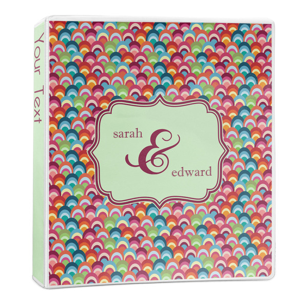 Retro Fishscales 3-Ring Binder Main- 1in