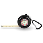 Retro Fishscales Pocket Tape Measure - 6 Ft w/ Carabiner Clip (Personalized)