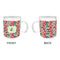 Retro Fishscales Acrylic Kids Mug (Personalized) - APPROVAL