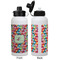 Retro Fishscales Aluminum Water Bottle - White APPROVAL