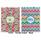 Retro Fishscales Baby Blanket (Double Sided - Printed Front and Back)