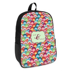 Retro Fishscales Kids Backpack (Personalized)