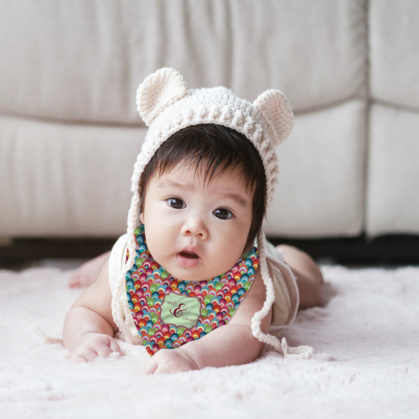 Retro Fishscales Bandana Bib - (Lifestyle 2 girl)