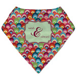 Retro Fishscales Bandana Bib (Personalized)