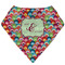 Retro Fishscales Bandana Bib (Personalized)