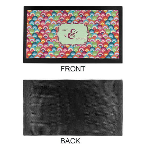 Retro Fishscales Bar Mat - Small - APPROVAL