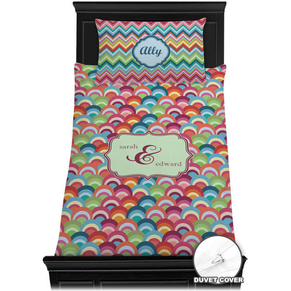 Retro Fishscales Bedding Set (TwinXL) - Duvet