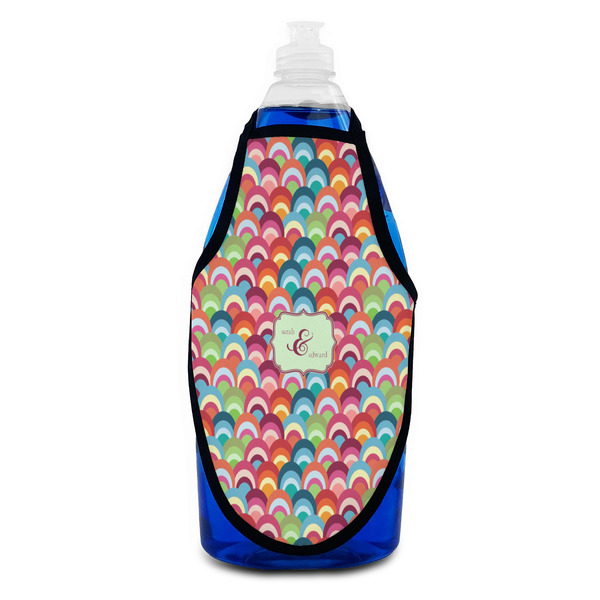Retro Fishscales Bottle Apron - Soap - FRONT