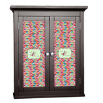 Retro Fishscales Cabinet Decal - Small (Personalized)