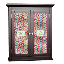 Retro Fishscales Cabinet Decal - Custom Size (Personalized)