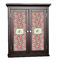 Retro Fishscales Cabinet Decal - Custom Size (Personalized)