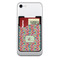 Retro Fishscales 2-in-1 Cell Phone Credit Card Holder & Screen Cleaner (Personalized)