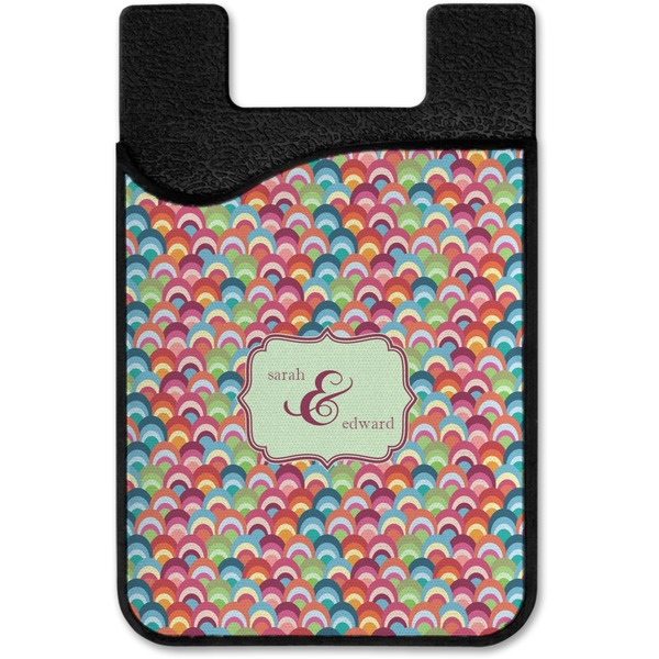 Retro Fishscales Cell Phone Credit Card Holder