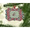 Retro Fishscales Christmas Ornament (On Tree)