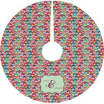 Retro Fishscales Tree Skirt (Personalized)
