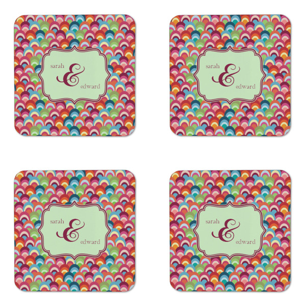 Retro Fishscales Coaster Set - APPROVAL