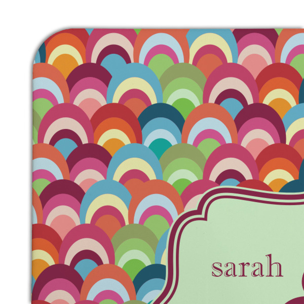 Retro Fishscales Coaster Set - DETAIL