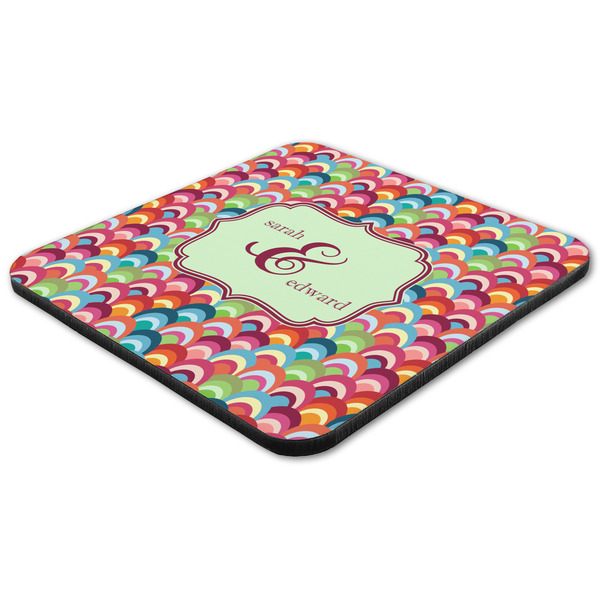Retro Fishscales Coaster Set - FLAT (one)