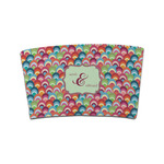 Retro Fishscales Coffee Cup Sleeve (Personalized)