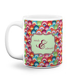 Retro Fishscales Coffee Mug (Personalized)
