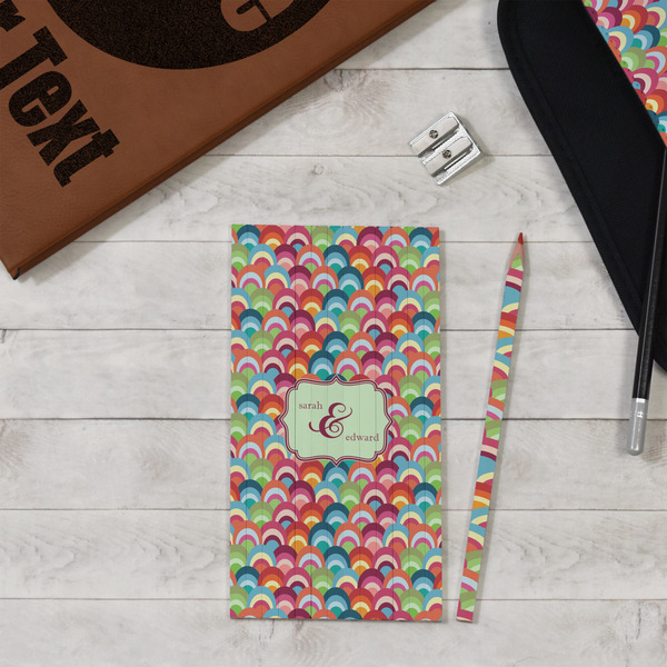 Retro Fishscales Colored Pencils - In Context