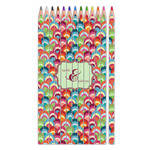 Retro Fishscales Colored Pencils (Personalized)