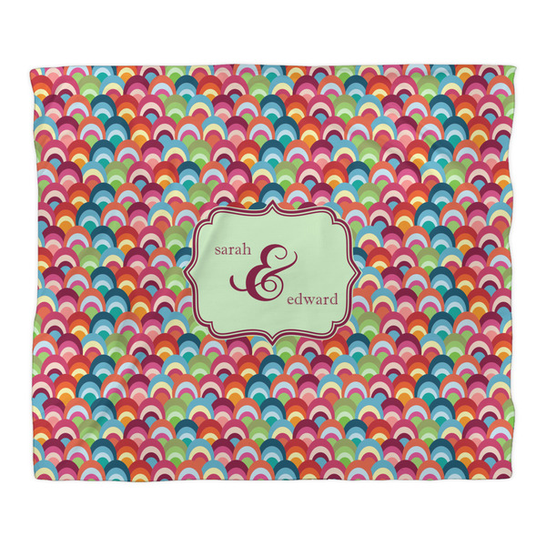 Retro Fishscales Comforter - King - Front