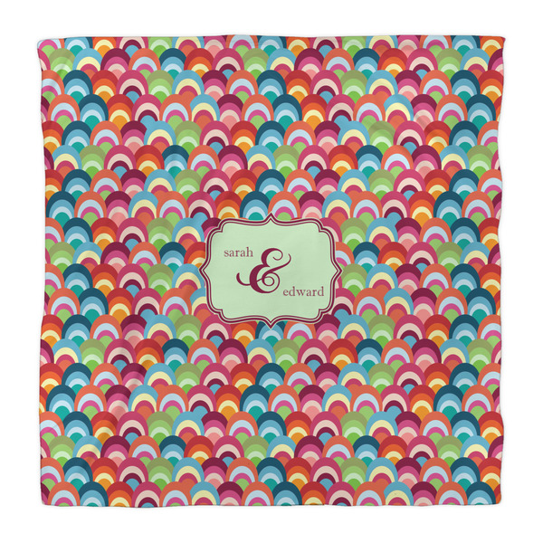 Retro Fishscales Comforter - Queen - Front