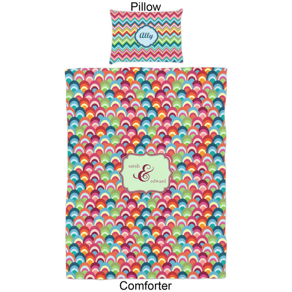 Retro Fishscales Comforter Set - Twin - Approval