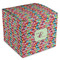 Retro Fishscales Cube Favor Gift Boxes (Personalized)