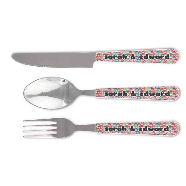 Custom Retro Fishscales Cutlery Set (Personalized)