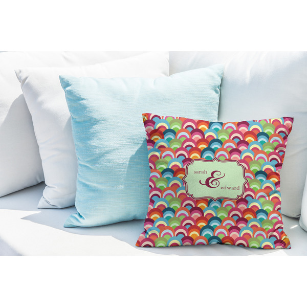 Retro Fishscales Decorative Pillow Case - LIFESTYLE 2