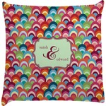 Retro Fishscales Decorative Pillow Case (Personalized)