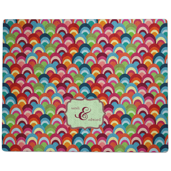 Retro Fishscales Dog Food Mat - Large without Bowls