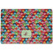 Retro Fishscales Dog Food Mat - Small without bowls