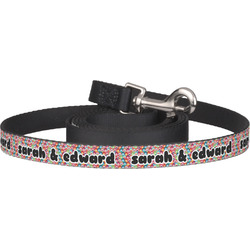 Retro Fishscales Dog Leash (Personalized)