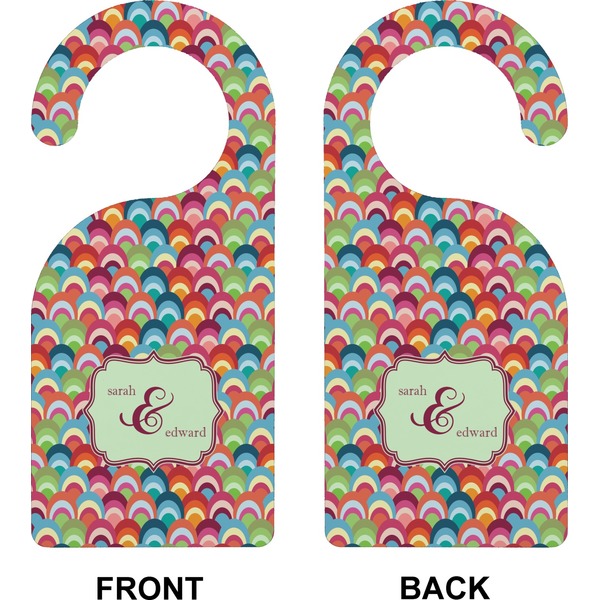 Retro Fishscales Door Hanger (Approval)