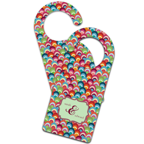 Retro Fishscales Door Hanger - MAIN