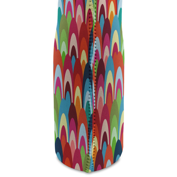 Retro Fishscales Double Wine Tote - DETAIL 2 (new)