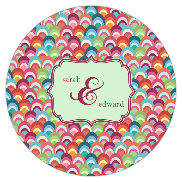 Retro Fishscales Drink Topper - Large - Single