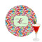 Retro Fishscales Drink Topper - Medium - Single with Drink