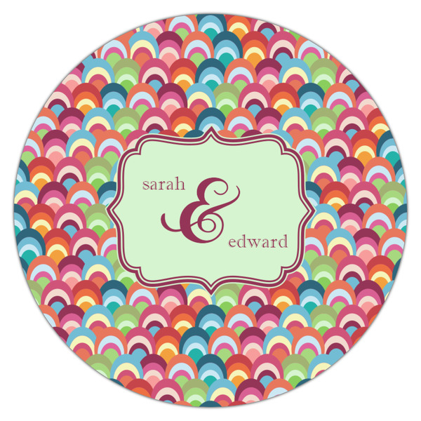 Retro Fishscales Drink Topper - Medium - Single