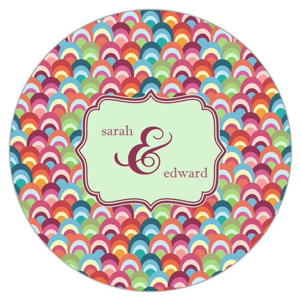 Retro Fishscales Drink Topper - XLarge - Single