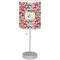 Retro Fishscales Lamp with Drum Shade (Personalized)