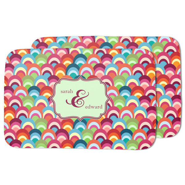 Retro Fishscales Drying Dish Mat - MAIN