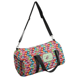 Retro Fishscales Duffel Bag - Small (Personalized)
