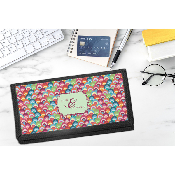 Retro Fishscales DyeTrans Checkbook Cover - LIFESTYLE