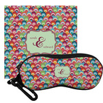 Retro Fishscales Eyeglass Case & Cloth (Personalized)