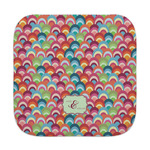 Retro Fishscales Face Towel (Personalized)